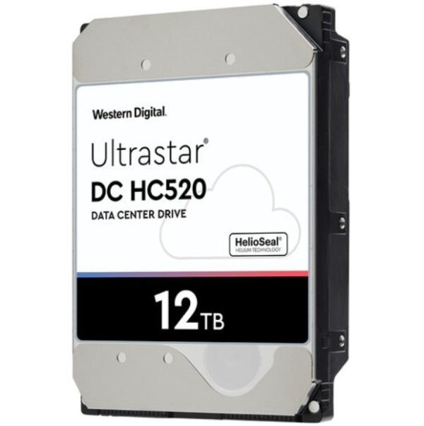Disco Duro Interno Western Digital Ultrastar - 3.5" - 12TB - SATA 3 - 7200 RPM - HUH721212ALE604