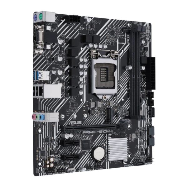 Tarjeta Madre Asus Prime H510M E Socket 1200 2Xddr4 2133/2666/3200 Mhz Pci E Displayport Hdmi M.2 Usb 2.0/3.2 Micro Atx - PRIME H510M-E - Imagen 3