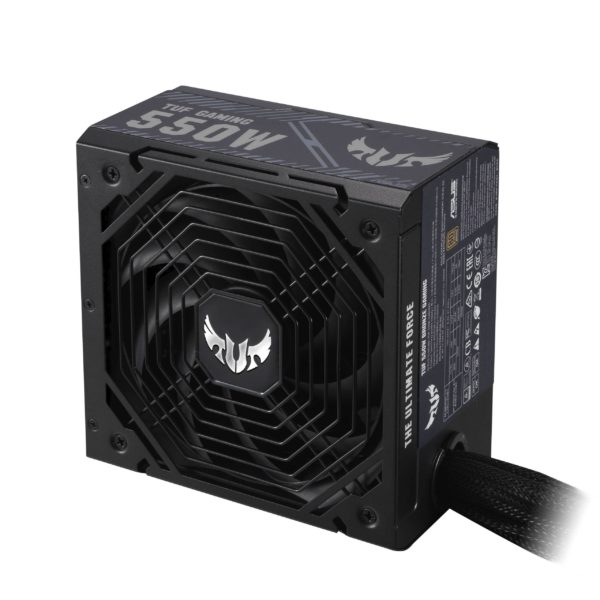 Fuente De Poder Asus Tuf Gaming 550B 550W Atx 24 Pin 6+2 Pci E 5 Sata - TUF-GAMING-550B