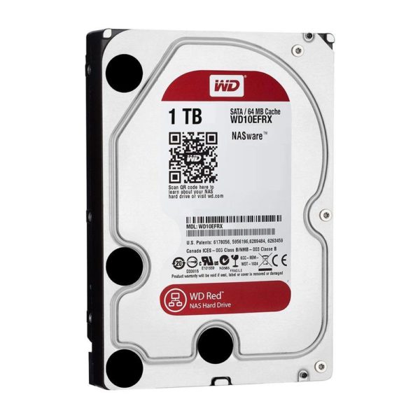 Disco Duro Western Digital Wd Red 3.5p 1Tb Sata 3 Para Nas - WD10EFRX