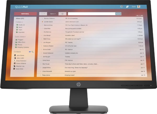 Monitor Hp P22V G4 21.5p Full Hd Hdmi Vga - 9TT53AA#ABA