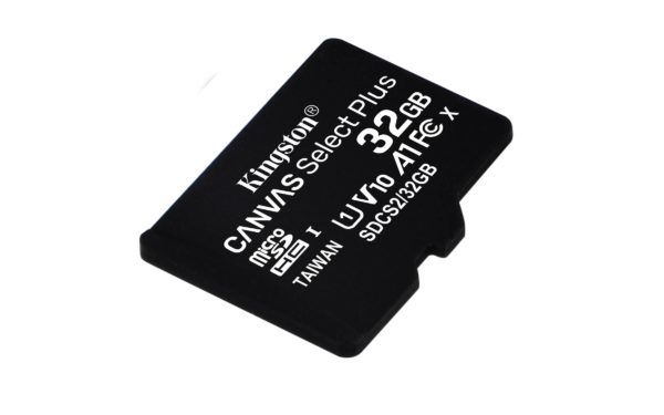 Memoria Microsdhc Kingston Canvas Select Plus 32Gb Clase 10 Uhs I C/Adaptador - SDCS2/32GB