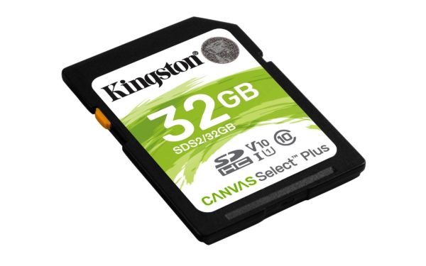 Memoria Sdhc Kingston Canvas Select Plus 32Gb Clase 10 Uhs I - SDS2/32GB