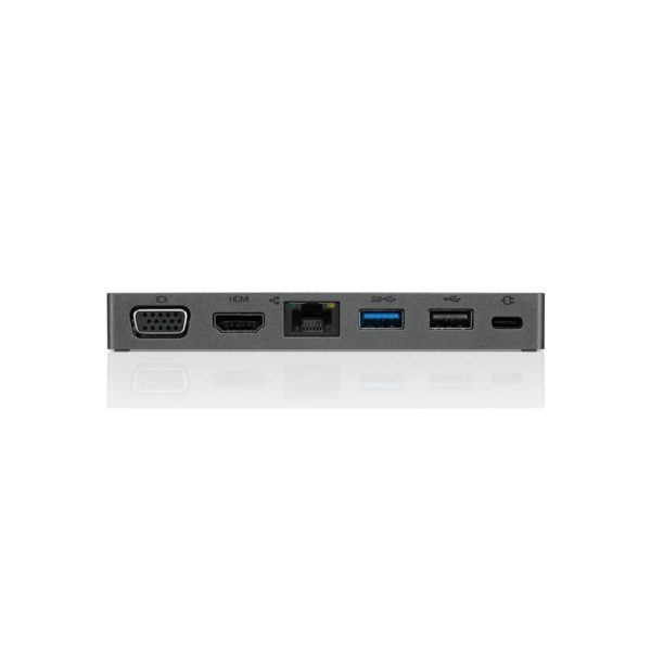 Hub Portátil Lenovo Powered USB-C - 3 USB - RJ-45 - HDMI - VGA - 4X90S92381 - Imagen 3