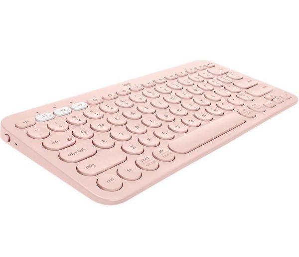 Teclado Logitech K380 Inalámbrico Bluetooth Rosa - 920-009594