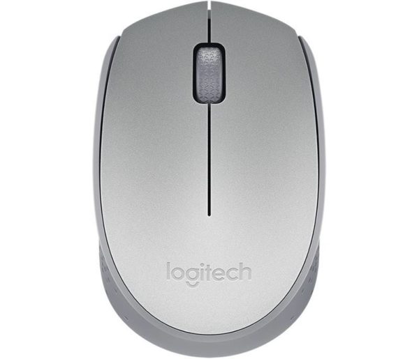 Mouse Logitech M170 Inalámbrico Usb Plata - 910-005334