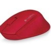 Mouse Óptico Logitech M280 Inalámbrico Usb Rojo - 910-004286 - Imagen 3