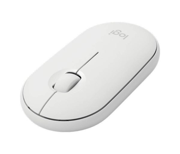 Mouse Logitech Pebble M350 Inalámbrico Usb Blanco - 910-005770