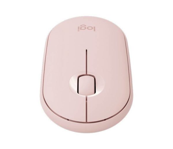 Mouse Logitech Pebble M350 Inalámbrico Usb Rosa - 910-005769 - Imagen 3