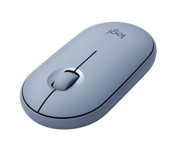 Mouse Logitech Pebble M350 Inalámbrico Usb Azul Grafito - 910-005773