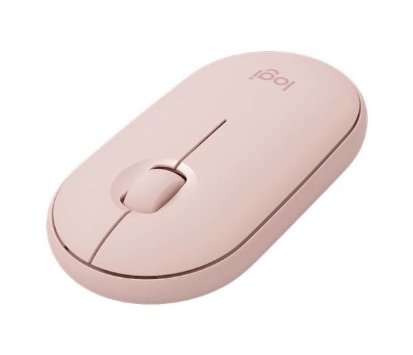 Mouse Logitech Pebble M350 Inalámbrico Usb Rosa - 910-005769