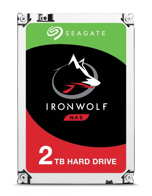 Disco Duro Seagate Ironwolf 3.5p 2Tb Sata 3 Para Nas - ST2000VN004