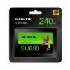 Unidad De Estado Sólido Adata Ultimate Su630 2.5p 240Gb Sata 3 - ASU630SS-240GQ-R