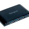 HUB Targus ACH124US - 4 Puertos - USB 3.0 - Sin Adaptador de Corriente - ACH124US