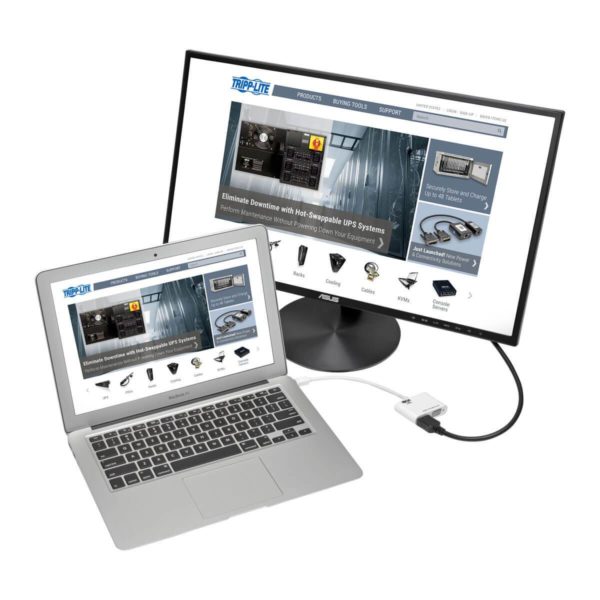 Adaptador Tripp Lite Todo En Uno Mini Displayport A Vga Hdmi - P137-06N-HV-V2W - Imagen 3